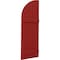 Ekena Millwork Americraft 5-Board (2 Batten) Wood Joined Board-n-Batten Shutters w/ Arch Top, ARW101BQ518X77BRH, PR ARW101BQ518X77BRH - alternate 6